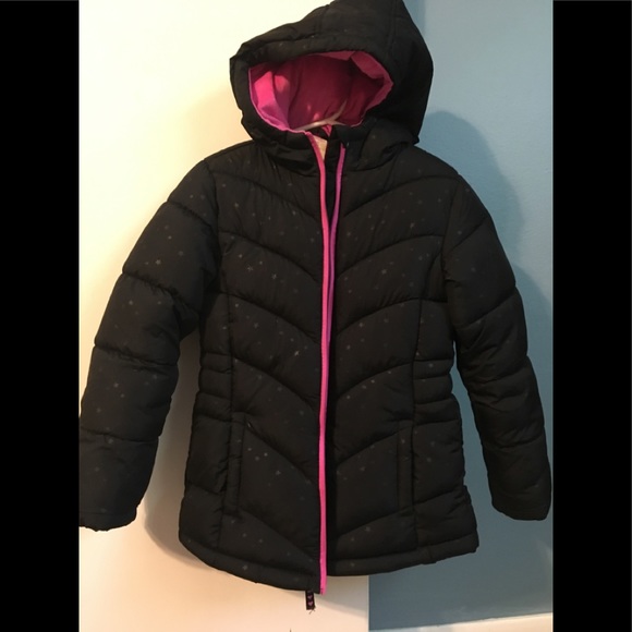 faded glory black jacket